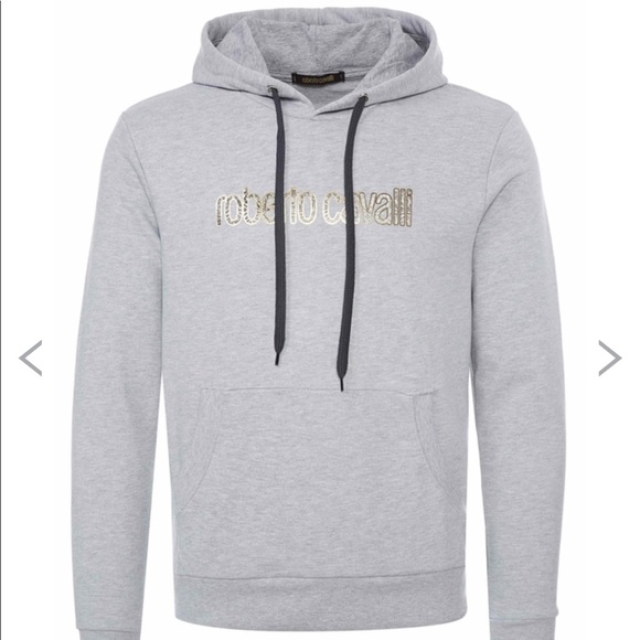 Roberto Cavalli pullover Navy sweater hoodie - Picture 1 of 6